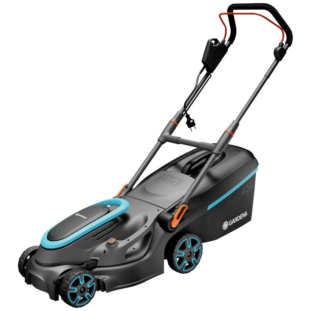 GARDENA PowerMax 37/1800 G2 Tagliaerba Elettrico manico regolabile in altezza ripiegabile