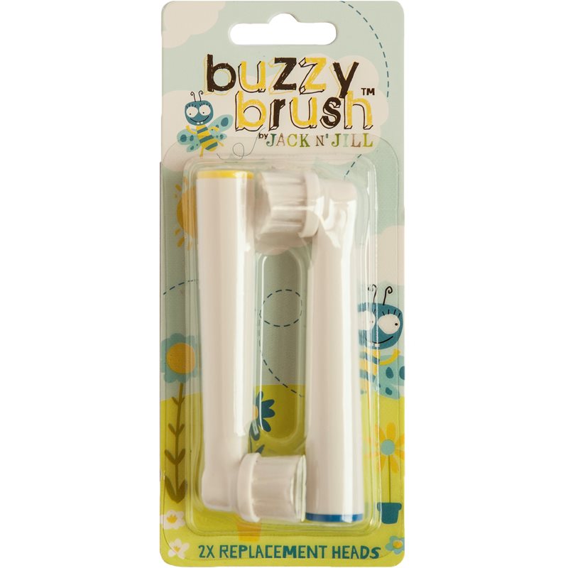 Jack N' Jill Buzzy Brush testine di ricambio per spazzolino Buzzy Brush 2 pz