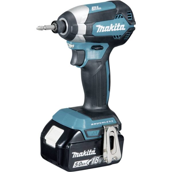 Makita DTD153RTJ DTD153RTJ Avvitatore a percussione a batteria 18 V 5 Ah Li-Ion incl. batteria ricaricabile, incl. valigia