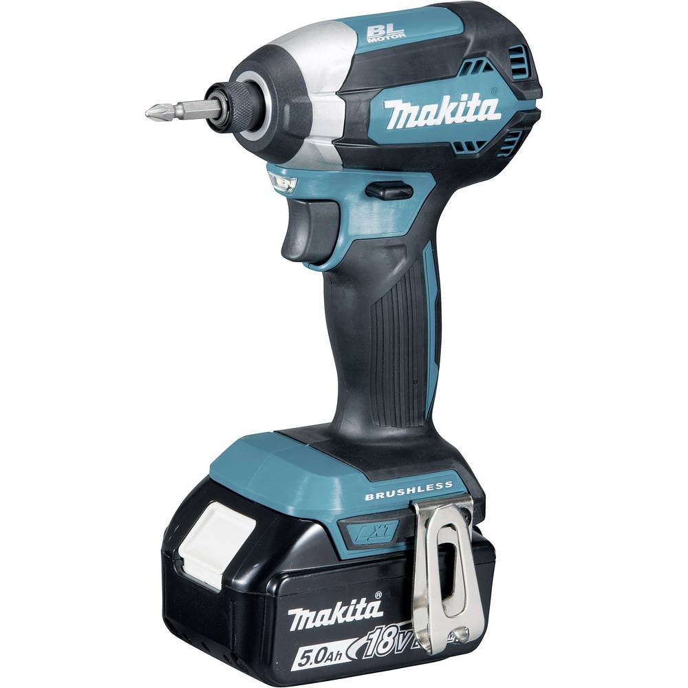 Makita DTD153RTJ DTD153RTJ Avvitatore a percussione a batteria 18 V 5 Ah Li-Ion incl. batteria ricaricabile, incl. valigia