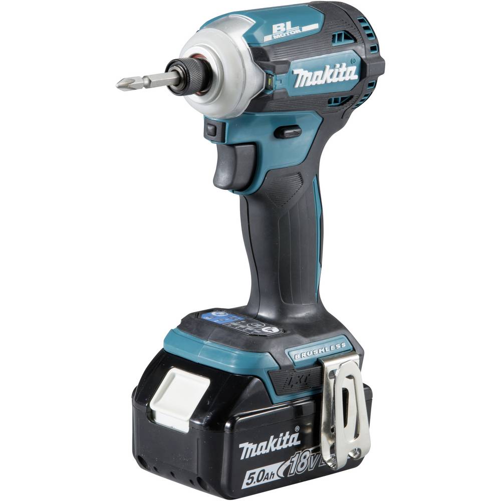 Makita DTW701RTJ DTW701RTJ Avvitatore a percussione a batteria 18 V 5 Ah incl. seconda batteria, incl. caricabatterie, incl. valigia