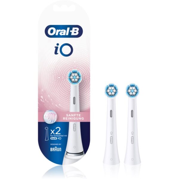 Oral B iO Gentle Care testine di ricambio per spazzolino 4 pz 2 pz