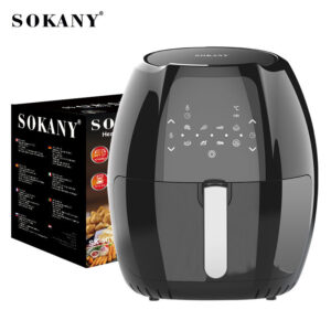 SOKANY 8014 Friggitrice Ad Aria Domestica 8L Friggitrice Elettrica Friggitrice Francese Ali di Pollo Fritto