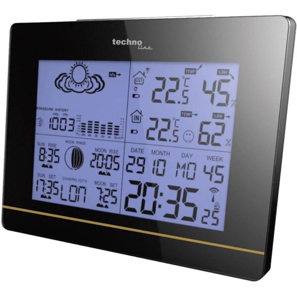 Techno Line Technoline WS 6750 Stazione meteo digitale senza fili Previsione per 12 - 24 ore