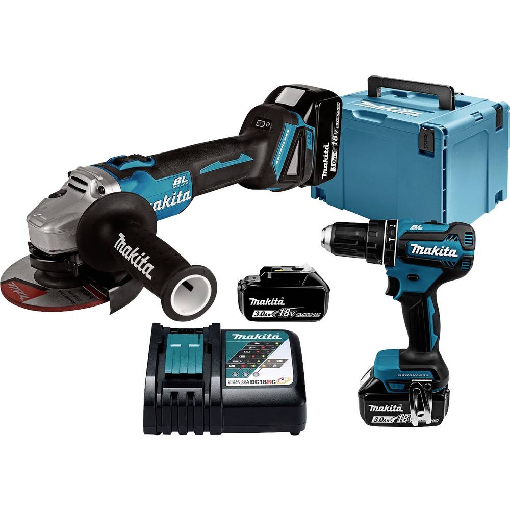 Trapano avvitatore a percussione a batteria a Makita DLX2334J