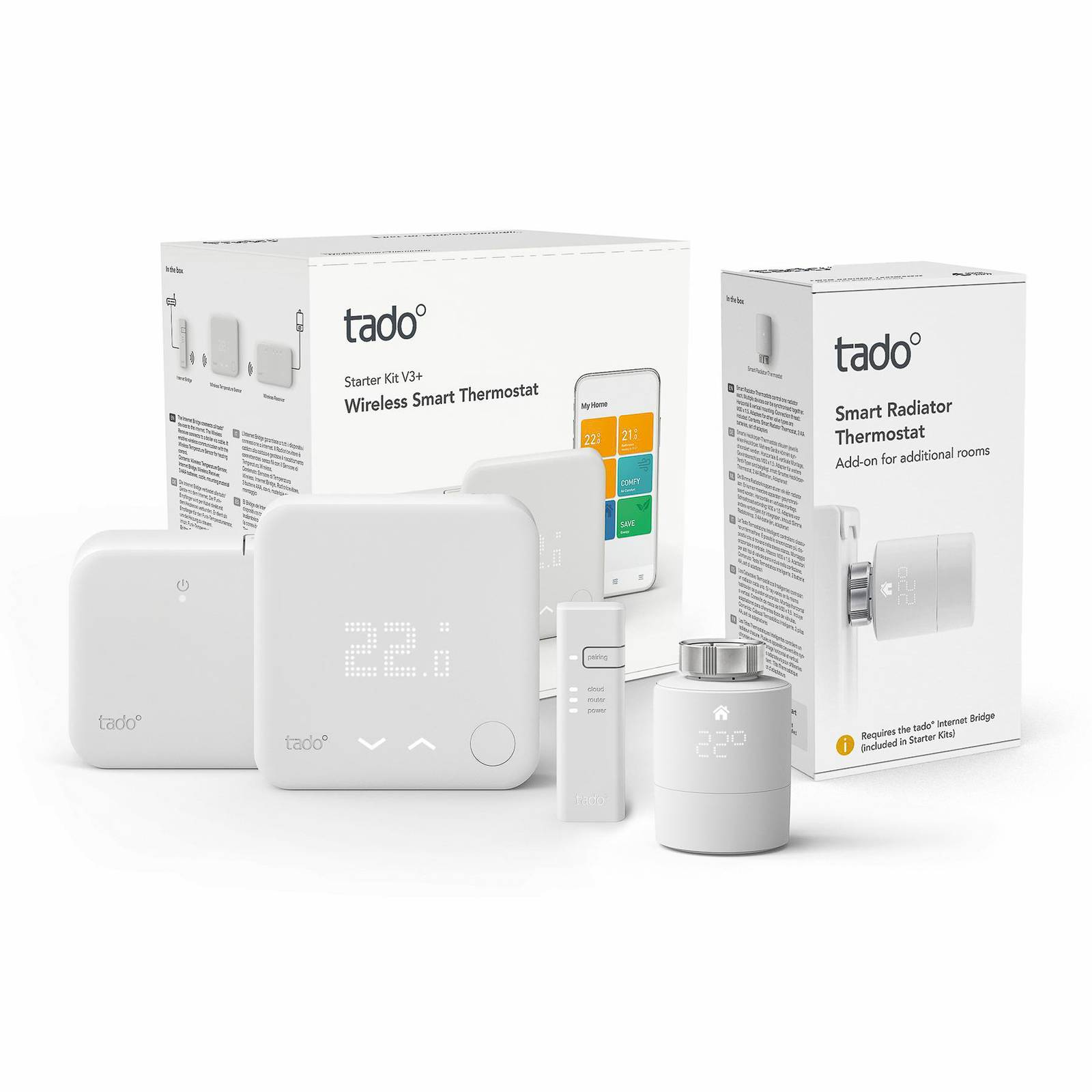 tado° Smart termostato starter kit V3+radio bundle