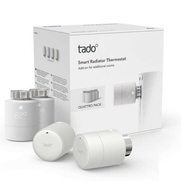 tado° smart starter V3+, 5x termostato termosifoni