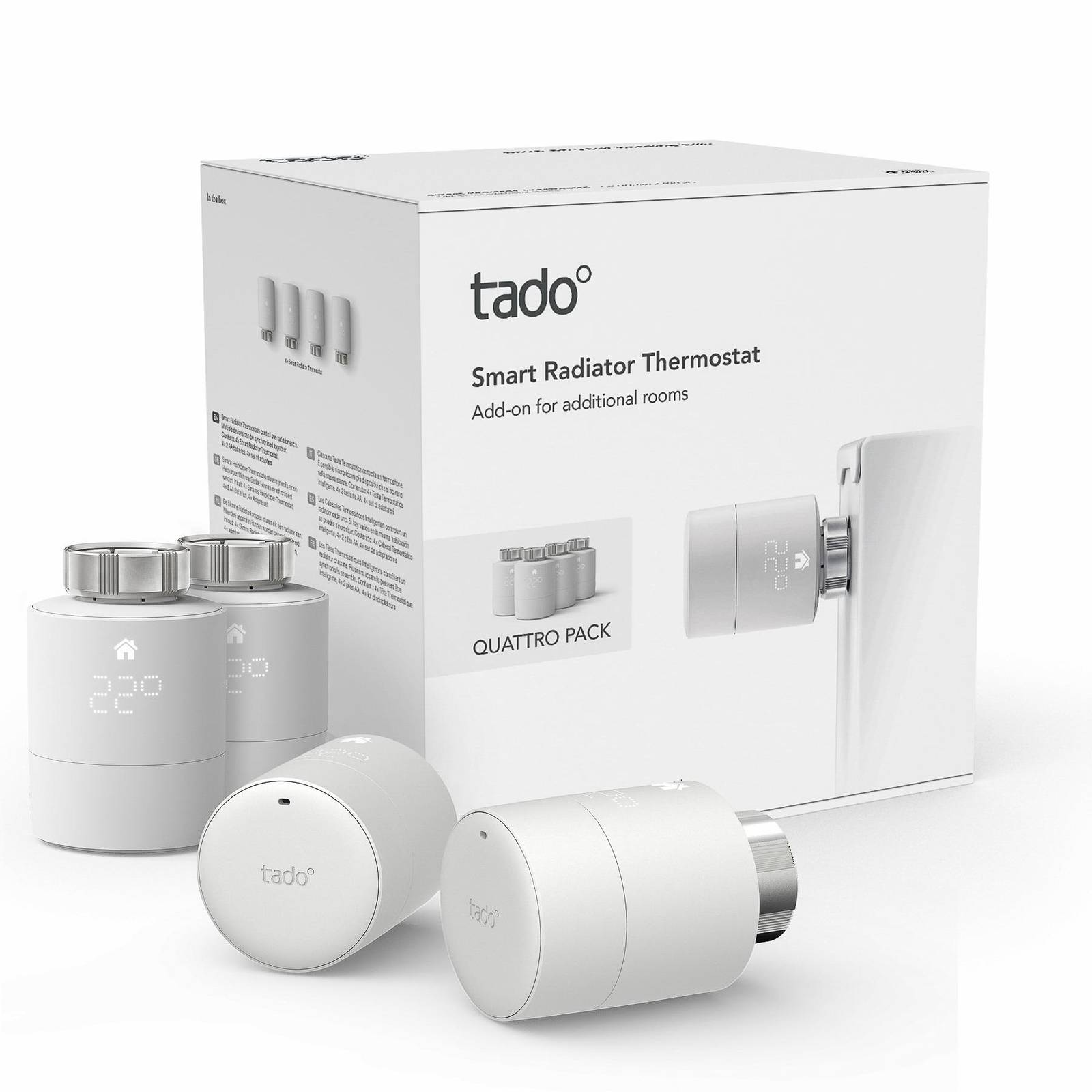 tado° smart starter V3+, 5x termostato termosifoni