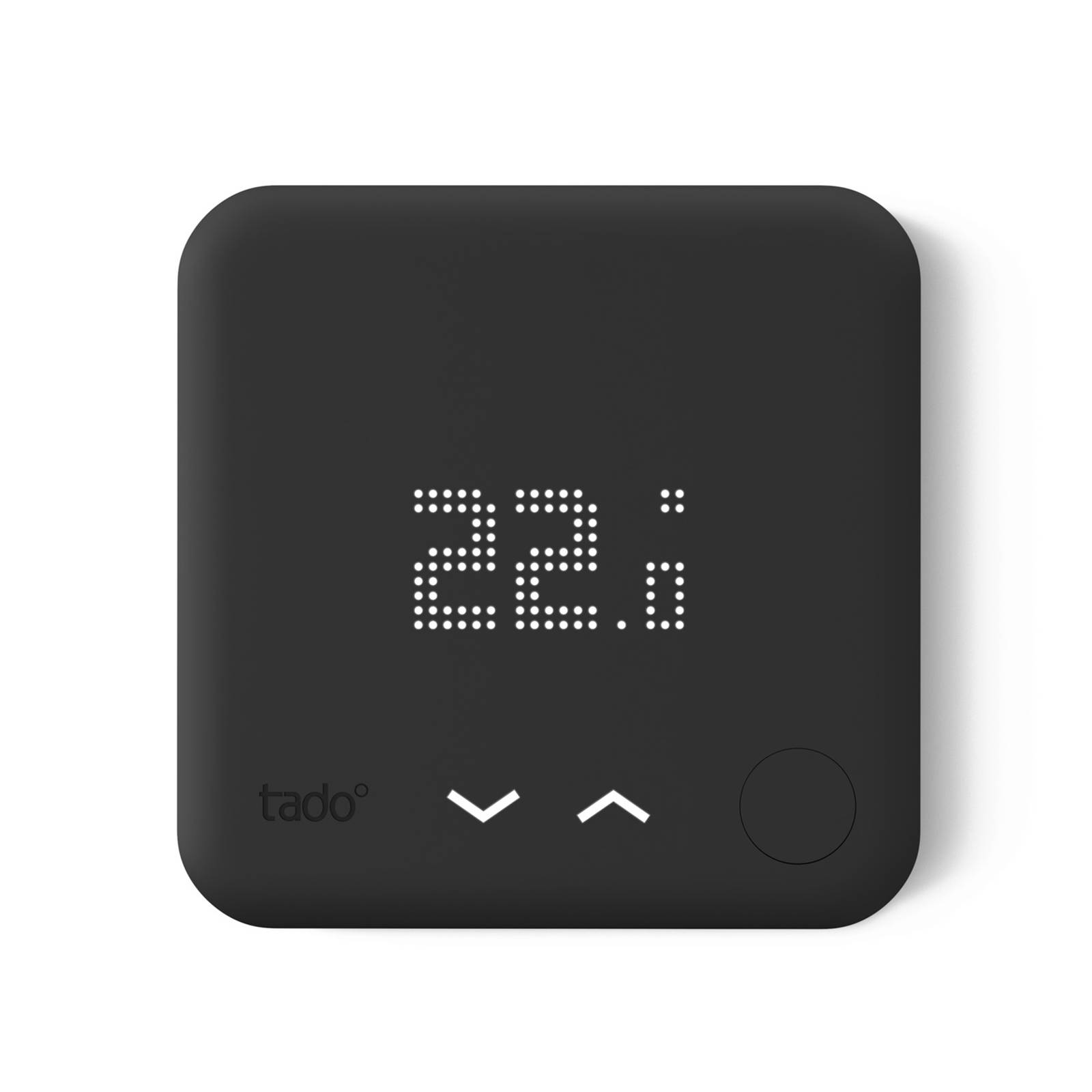 tado° smart termostato V3+ cablato, nero